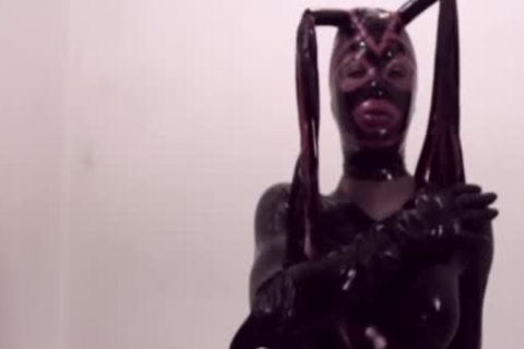 wicked black shemale In Latex