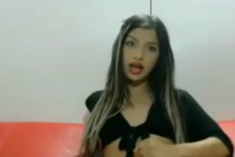 small Tit TS Teasing Great butthole