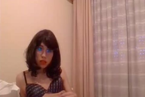 cute asian Ladyboy penis Play