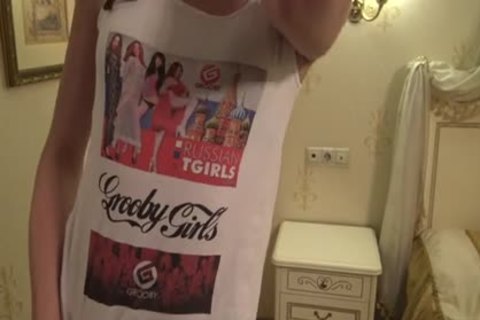 cute tranny Alisha T ass Toying Solo