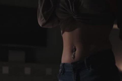 Exotic Tbabe Aspen Brooks Stretch Ts booty For A Hard butthole