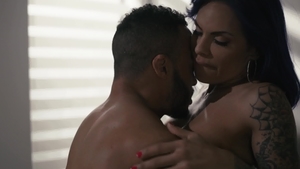 Transsensual - Couple Dillon Diaz reverse cowgirl