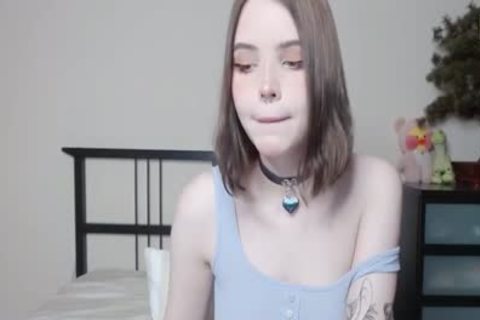 skinny tranny gal With Natural mangos Strokes Her Girly weenie