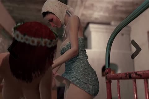 3D Futanari sheboy Animation With Dickgirls