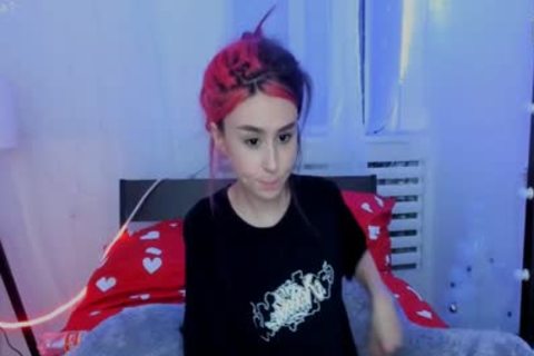 Skinny Russian Trans Babygirl undress Teasing On cam