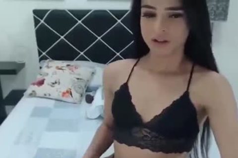 astonishing ladyboy Filmed while Masturbating