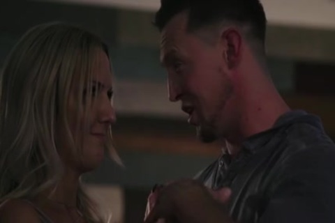 slutty blond shemale Kayleigh Coxx Gives Pierce Paris A Sloppy oral