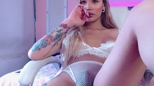 Whites lingerie latina blonde Trans babe With Tattoos Webcams Solo