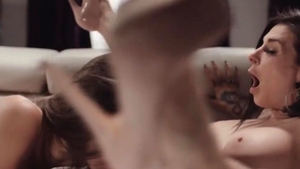 Tattooed Stepmother gets Licked And poked By TS Stepteen