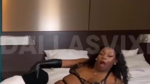 Gag On biggest darksome shelady cock