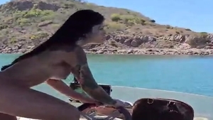 pounding On A Boat