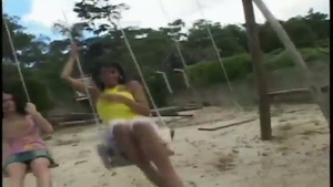 latina Sthellos chabmales suck And pound outdoors